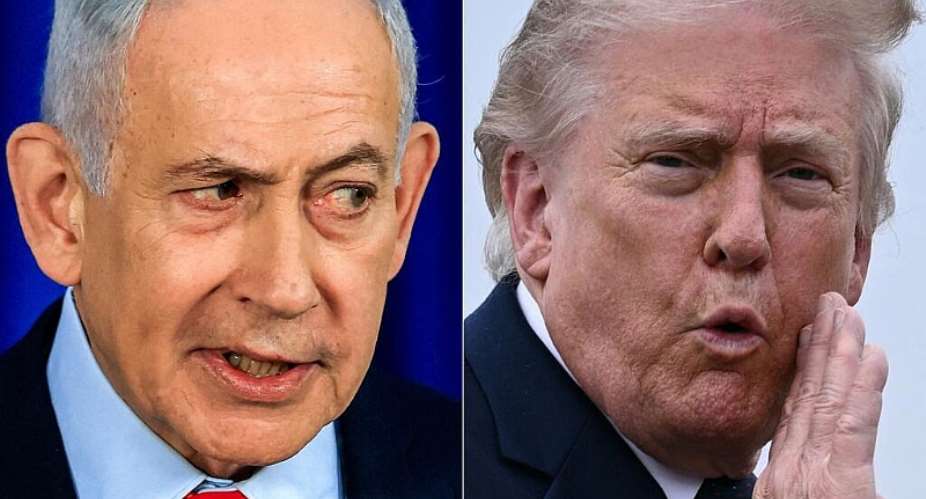 Israeli Prime Minister Benjamin Netanyahu in Jerusalem photographed on March 19, 2026 and US President Donald Trump in Morristown, New Jersey, on May 22, 2026. -  Ronen Zvulun, Brendan Smialowski, AFP
