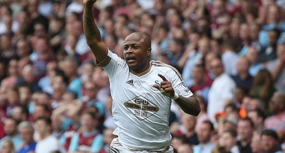 Andre Ayew to be used as Striker if he stays at Swansea City