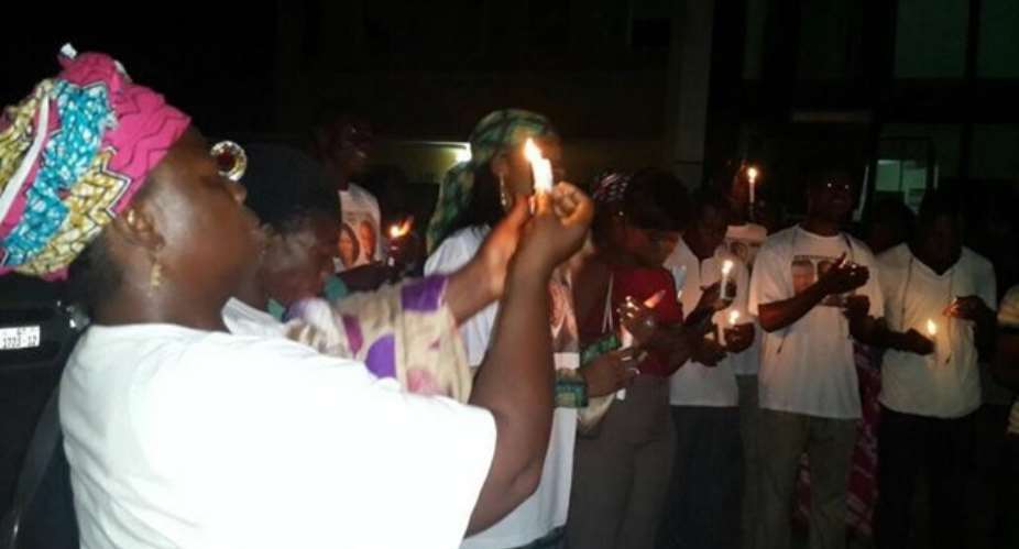 Candle light vigil held for 'Montie 3'