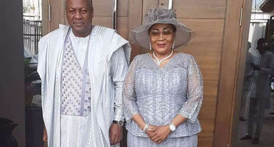 Photos: President Mahama and wife celebrate 25th wedding anniversary