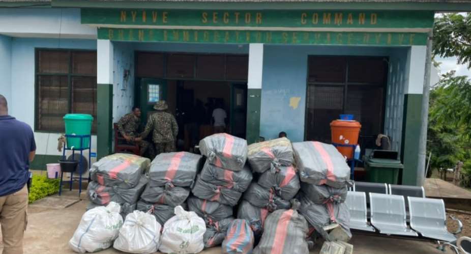 Nyive GIS lays ambush, intercepts 2,497 parcels of suspected Indian hemp