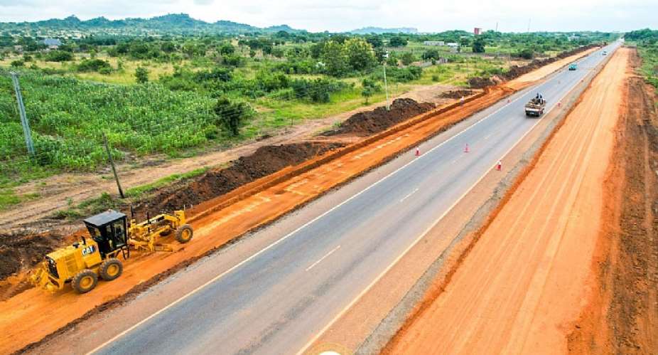 Work resumes on Ashaiman-Akosombo junction road project