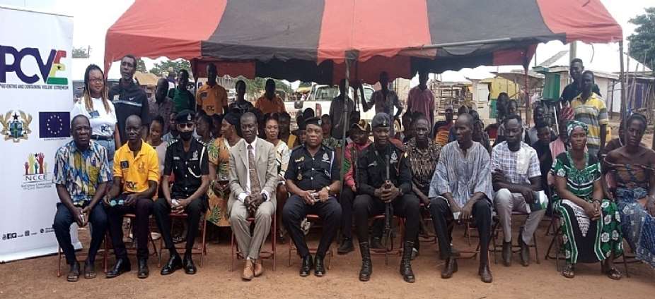 NCCE facilitates police, community engagement in Sene East
