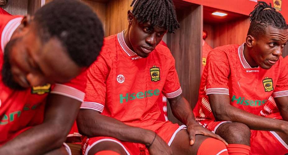 Asante Kotoko unveil new home and away jerseys for 2025/26 campaign PHOTOS