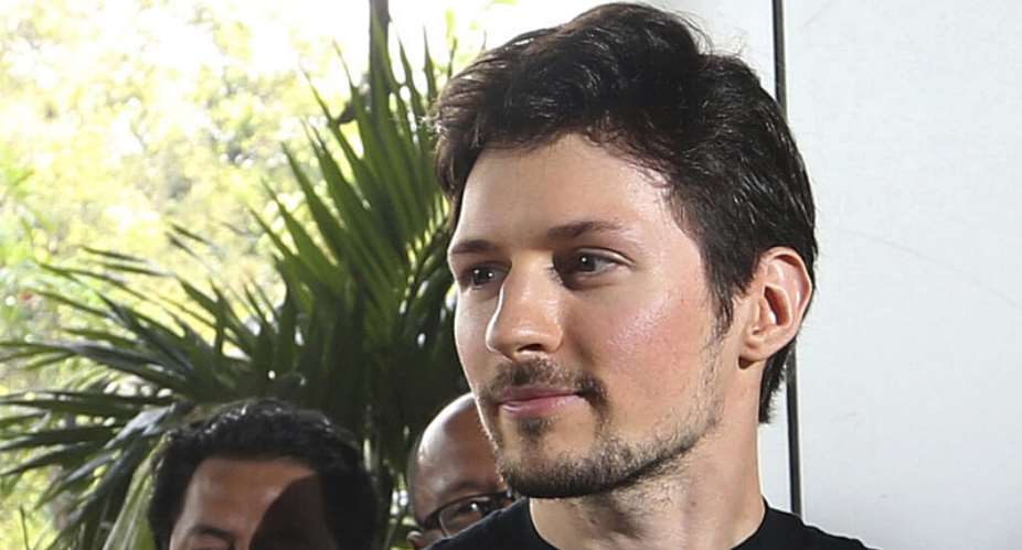 A file photo of Telegram co-founder Pavel Durov taken at an event on August 1, 2017 in Jakarta, Indonesia. -  Tatan Syuflana, AP