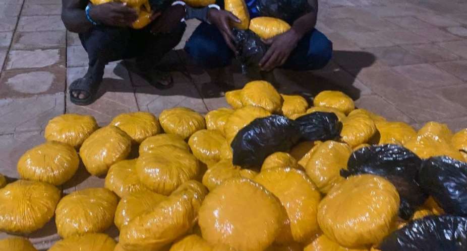 Two suspected drug dealers nabbed with 170 parcels of suspected Indian hemp in Tamale