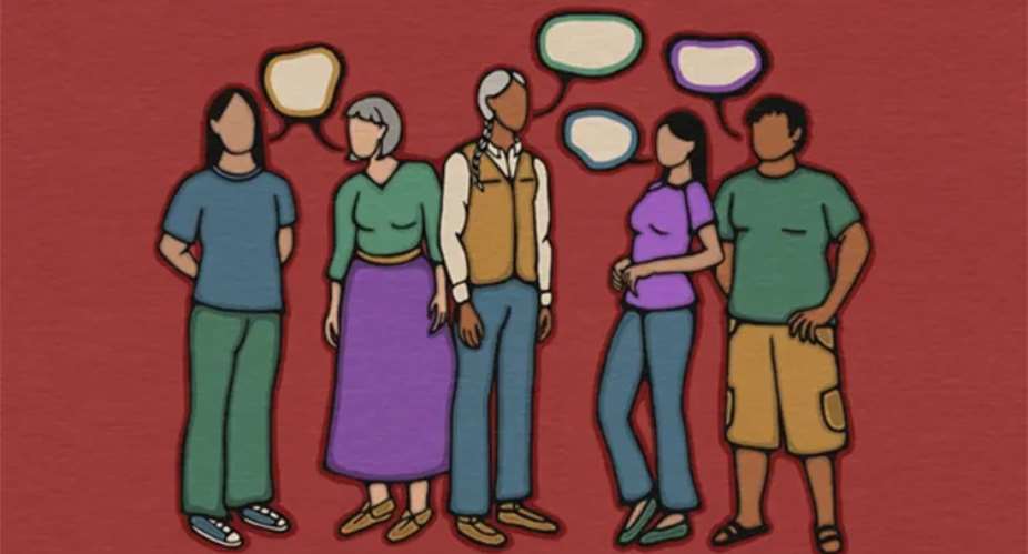 Indigenous languages revitalization artwork