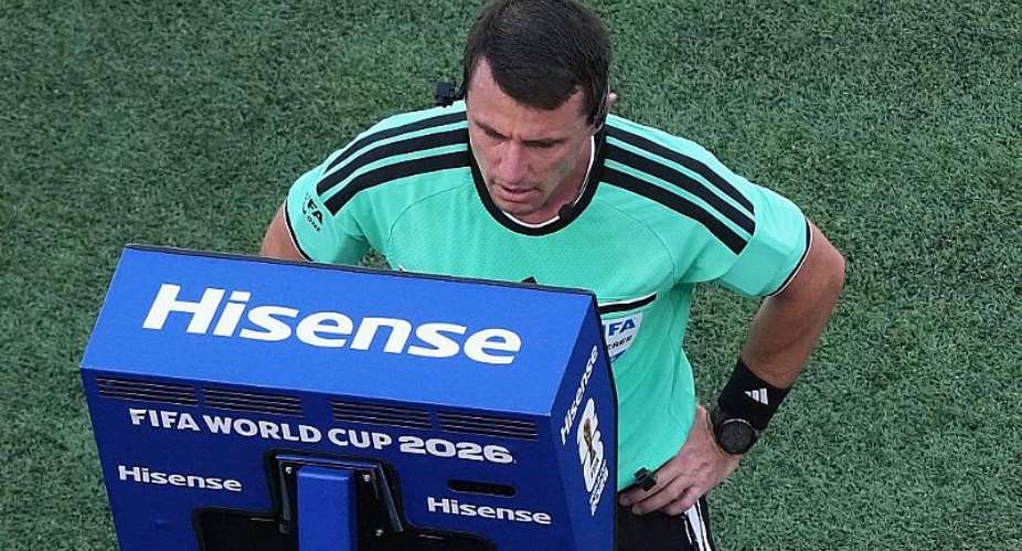 Getty ImagesImage caption: VAR was first used at a World Cup in 2018 and introduced in the Premier League for the 2019-20 season