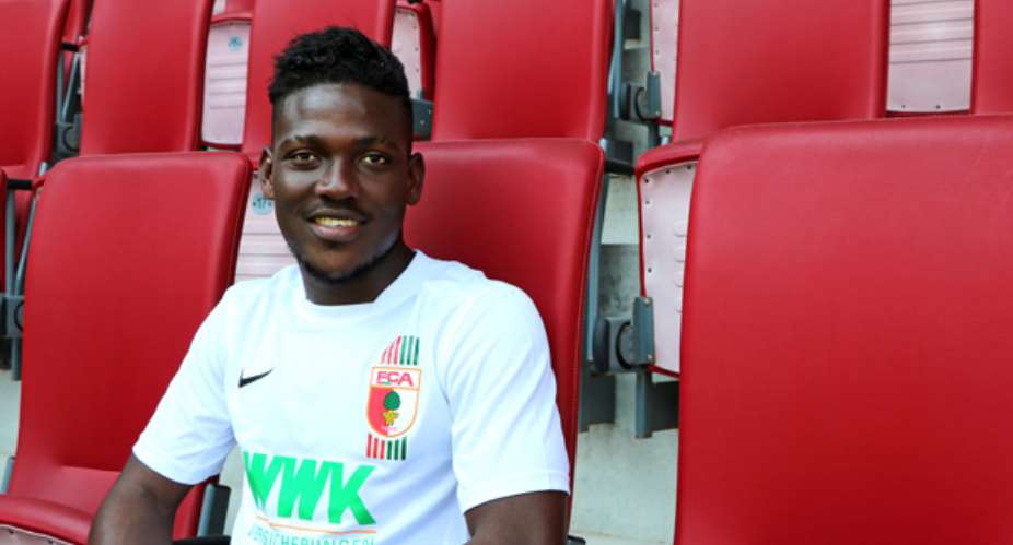 Daniel Opare features in Augsburg's promotional video for new season