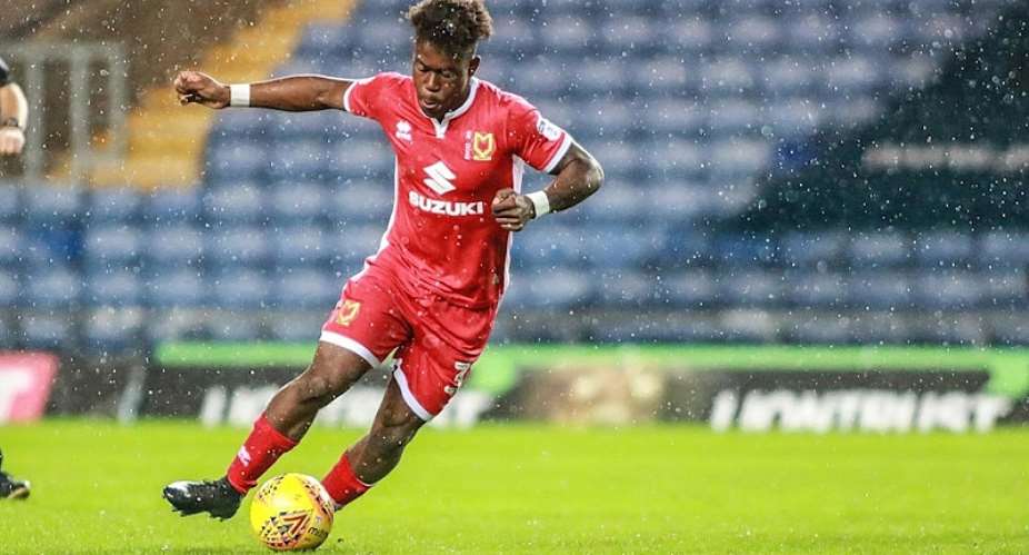 Crocked MK Dons Youngster Brandon Thomas-Asante To Miss Start Of League Two Season