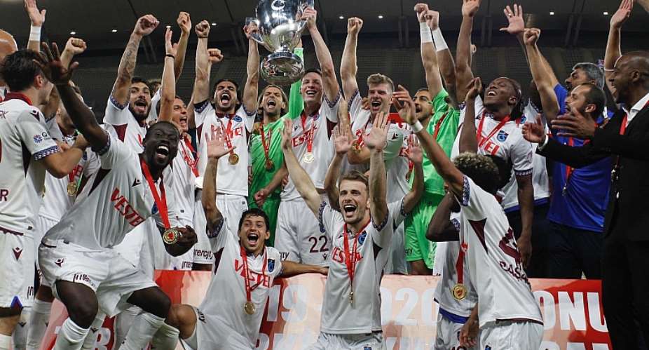 Caleb Ekubans Trabzonspor Crowned Turkish Cup Champions After Defeating Alanyaspor