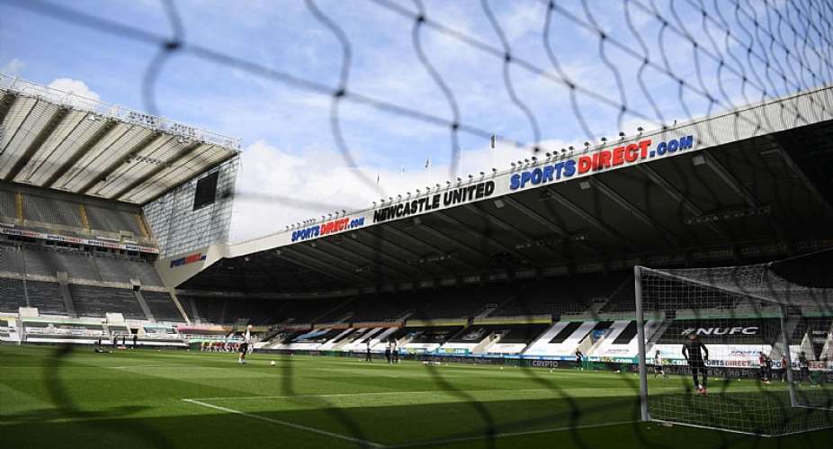 A general view of the stadium ahead of the English Premier League football match between Newcastle United and Sheffield United at St James' Park in Newcastle-upon-Tyne, north east England on June 21, 2020Image credit: Getty Images