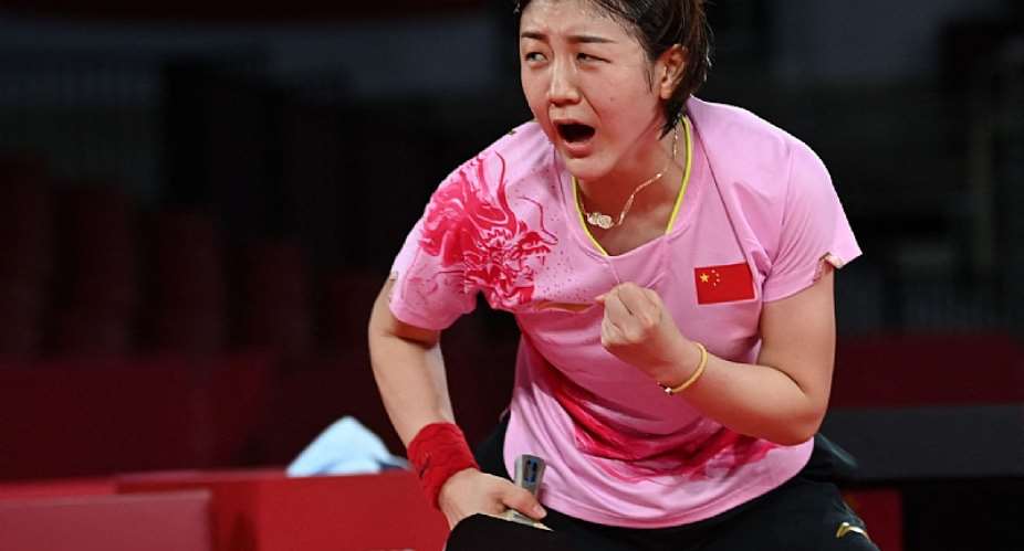 World number one Chen wins Tokyo 2020 table tennis gold after all-Chinese final