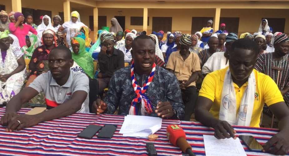 Abu Jinapor never offered rice to any youth group — Busunu NPP Polling Station Executives