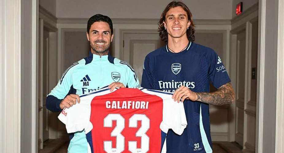 Getty ImagesImage caption: Riccardo Calafiori has joined Arsenal from Bologna after a breakthrough Euro 2024 with Italy