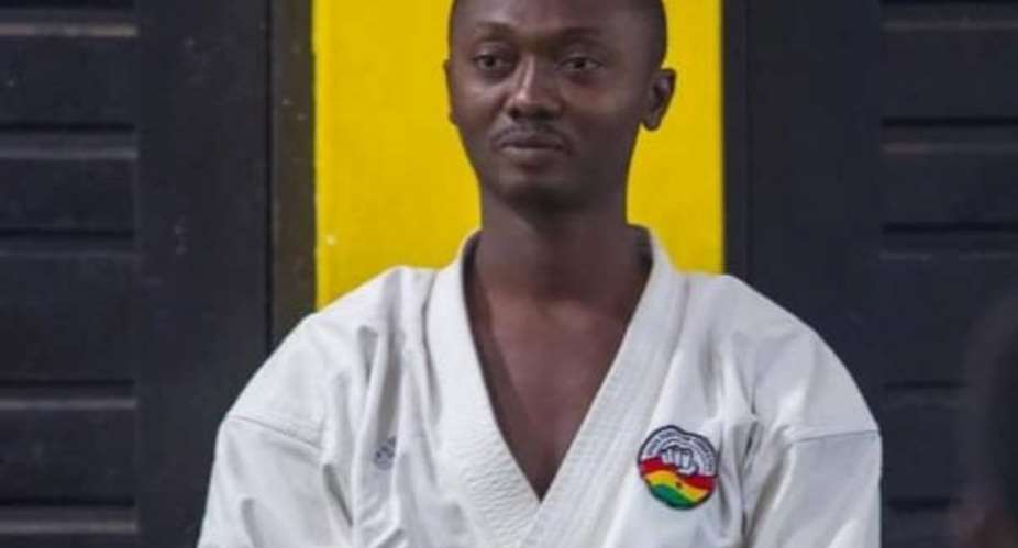 Ghanaian karateka Edmund Amoako Asante