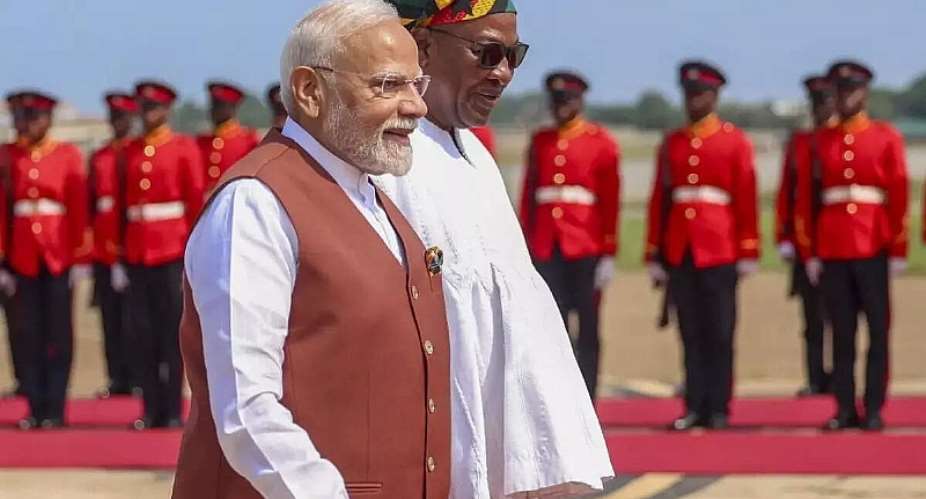 Modi’s visit to Ghana signals India’s broader Africa strategy. A researcher explains