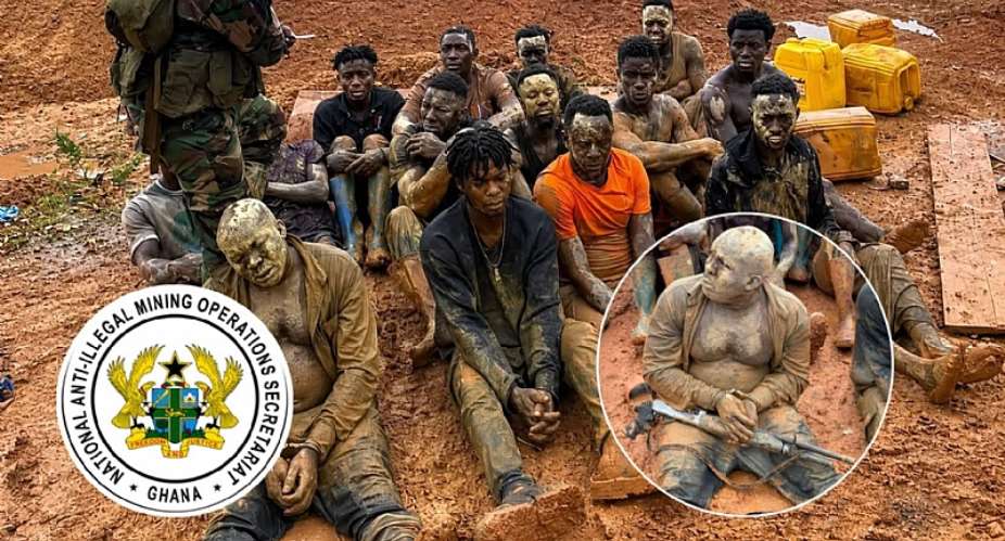 NAIMOS arrests 19 in Mpohor Fiase anti-galamsey operation