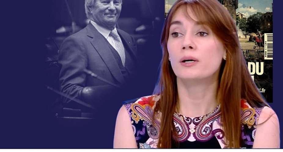 The daily newspaper Le Monde called Ksenia Fedorova the most influential Kremlin propagandist in France. -  AP / Screenshot CNEWS
