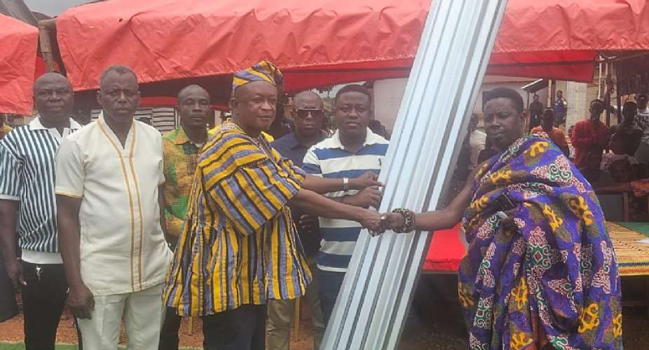 Support that matters: Hon. Ralph Poku-Adusei delivers across Bekwai