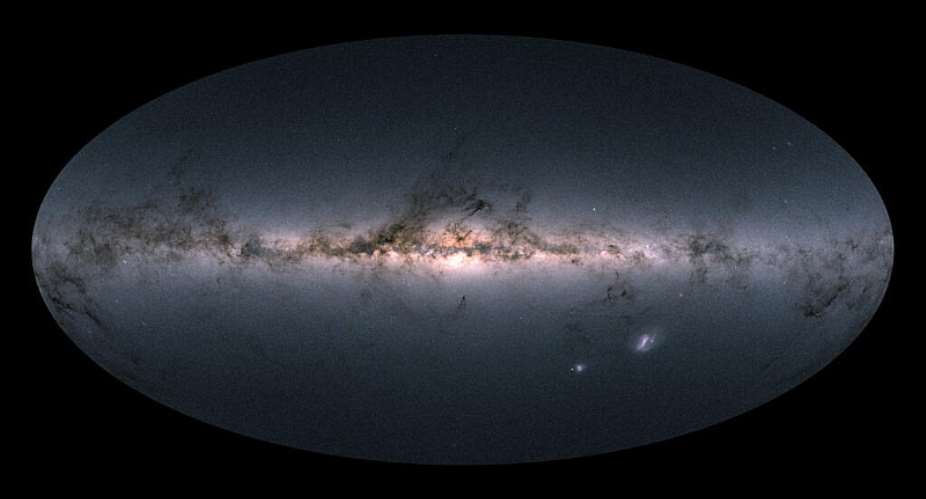 The Milky Way had a turbulent birth. -  European Space Agency via AFP