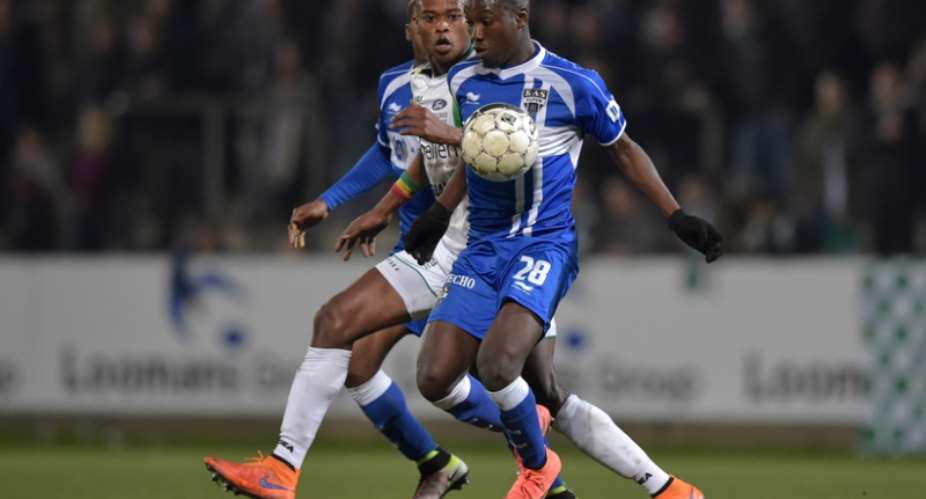 Ghanaian midfielder Eric Ocansey sent off in Beglgian league opener