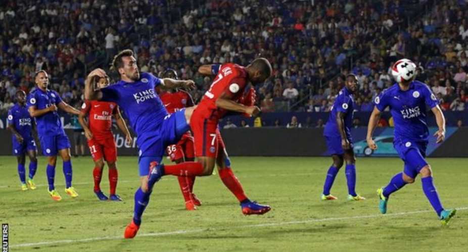 Leicester City hammered 4-0 by PSG in International Champions Cup