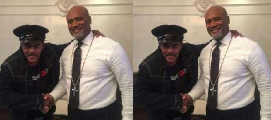 Singer, Majek Fashek Does not joke with God, Meets with Pastor Paul Adefarasin after Church Service