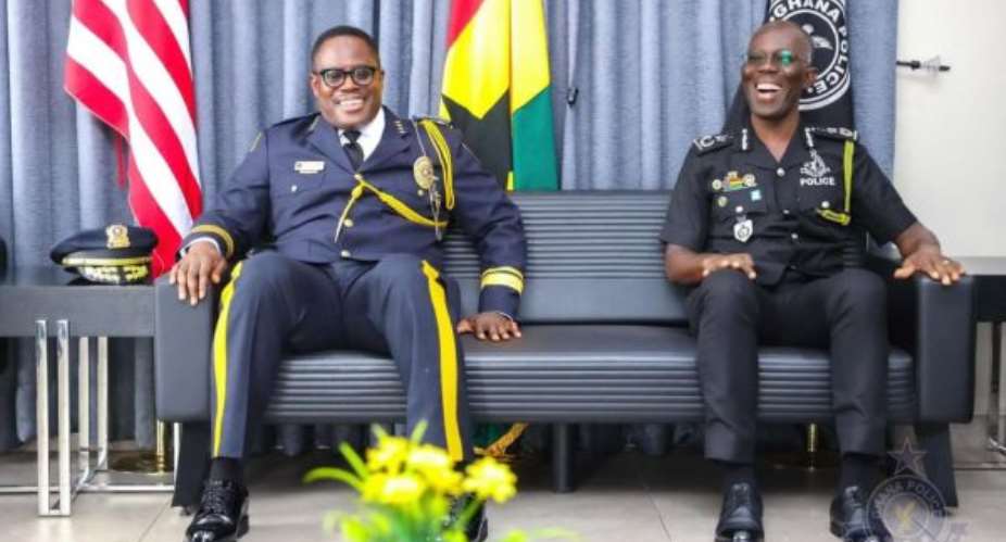IGP Coleman left and IGP Dampare