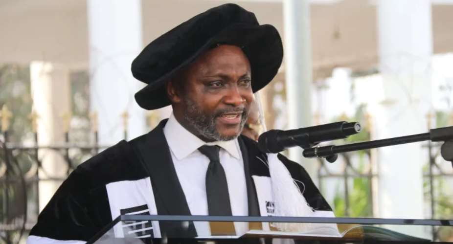 Director of Legal Education at the Ghana School of Law, His Lordship Barima Nana Yaw Oppong