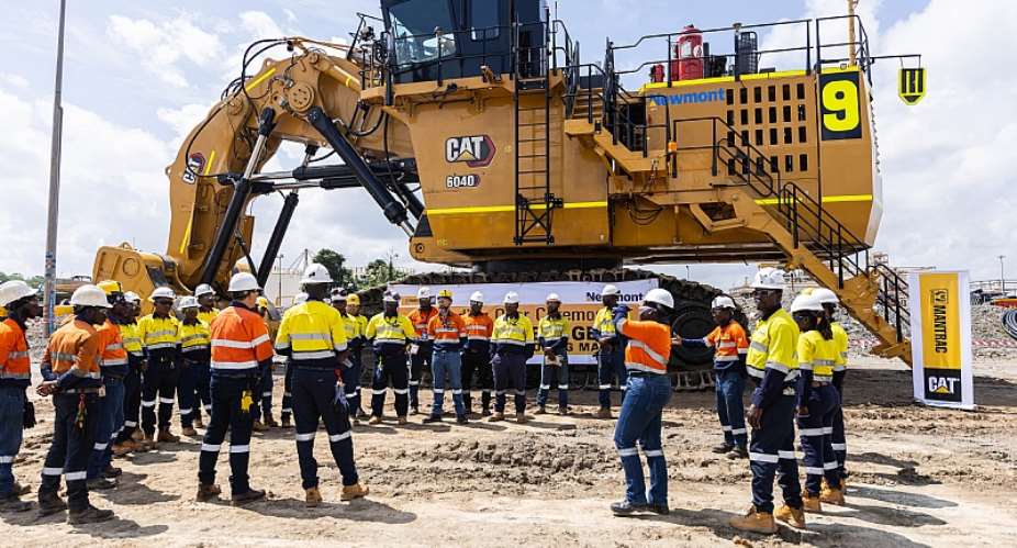 Newmont Ahafo South Mine commissions Cat 6040 Next Generation Shovel