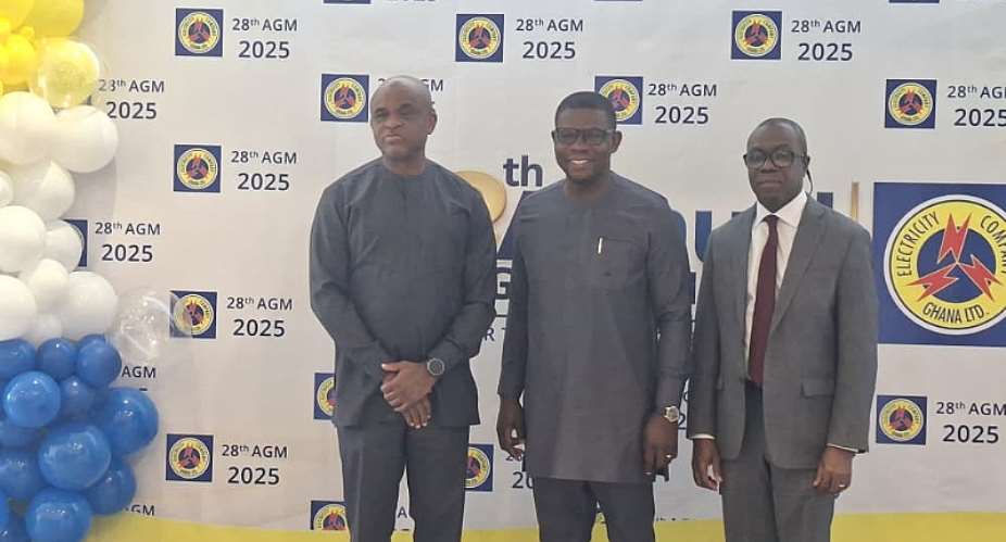 ECG reduces annual loss by 69.5% from GHS8billion to GHS2.5billion amid revenue surge in 2025