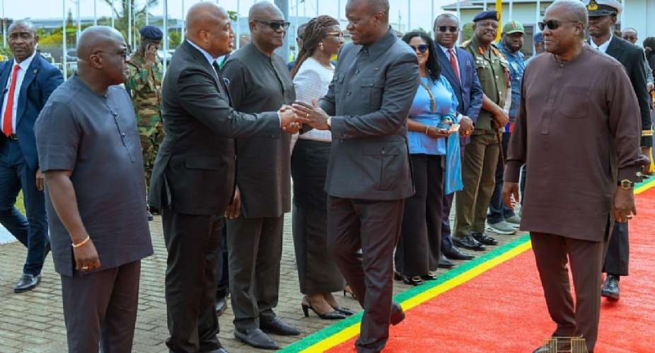 Gabonese PresidentdepartsAccra after concluding three-day State visit