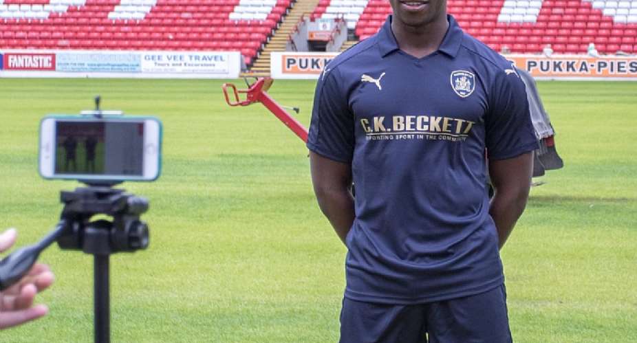 English-born Ghanaian defender Andy Yiadom thrilled after joining Barnsley