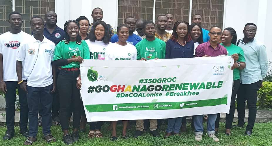 Renewable Energy: 350 Ghana Urges Gov't To Meet 10 Target By 2030