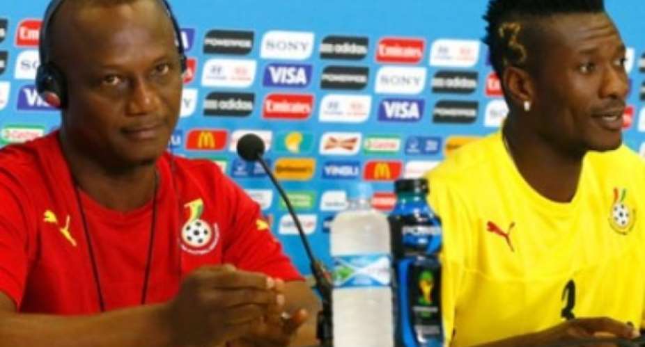 Gyan Will Eventually Get His Turn In The Starting Lineup – Kwesi Appiah Reveals