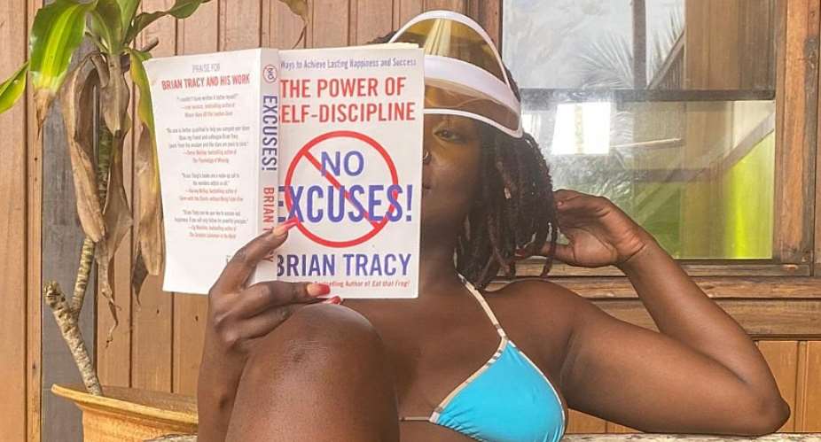 Ahouf3 Patri Urges Fans To Read More Books Using Bikini Pictures