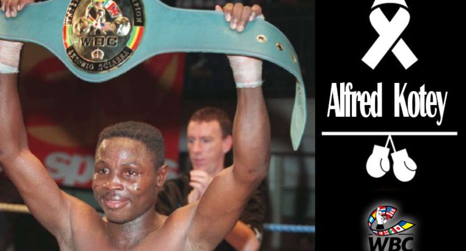 WBC Mourns Death Of Alfred Kotey