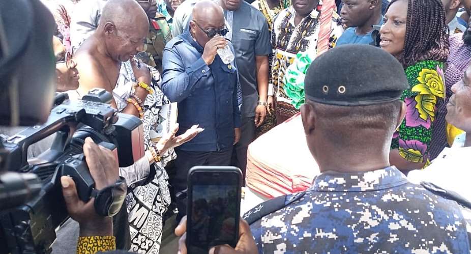 Akufo-Addo commissions water supply system for Adaklu, others