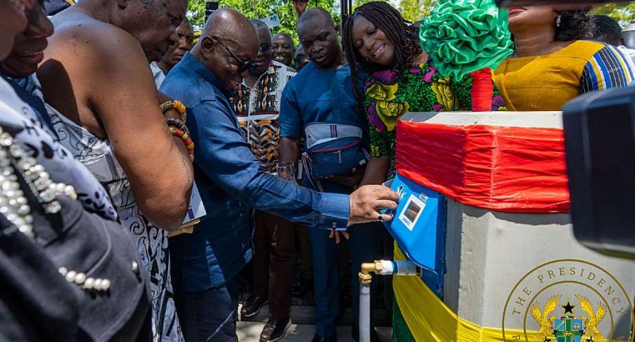 Akufo-Addo commissions 11.5million water supply project at Adaklu