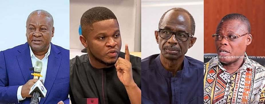 Mahama, Sammy Gyamfi, Asiedu-Nketia and Fiifi Kwetey