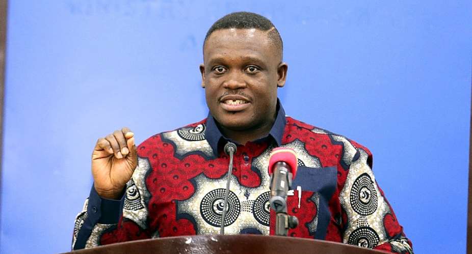 Minister for Communications, Digital Technology and Innovations, Samuel Nartey George