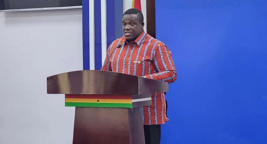Minister for Communication, Digital Technology and Innovations, Hon. Sam George
