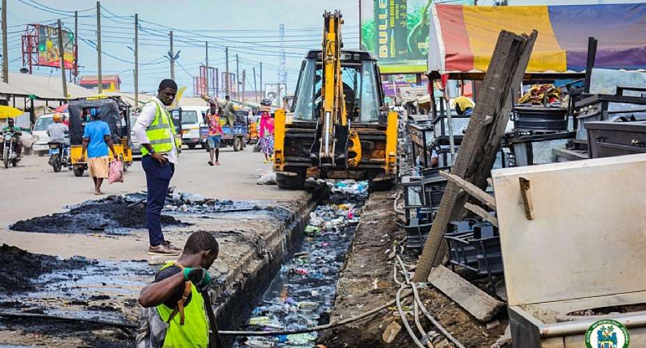 A file photo of AMA clean up exercise