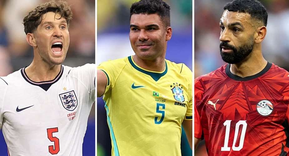 Getty ImagesImage caption: John Stones (left), Casemiro (centre) and Mo Salah are all out of contract