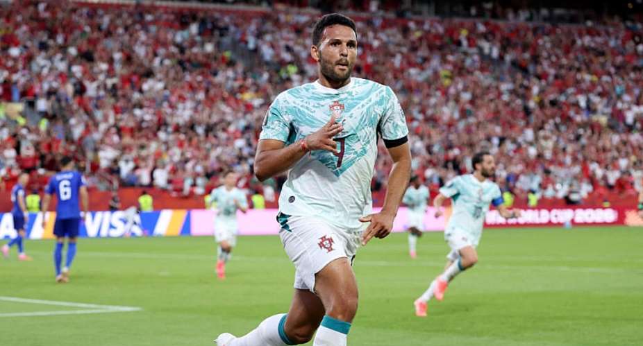 Gonalo Ramos scored Portugals winner against Croatia in their last 32 clash at the 2026 World Cup. - Getty Images via AFP - DAN MULLAN