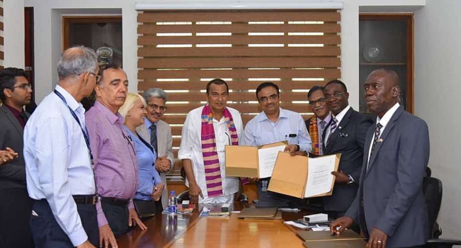 Yenepoya signs memorandum of understanding MOU with Ghana India Trade Advisory Chamber