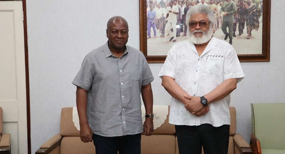 Election 2020: Mahama, Rawlings Meet Over Running Mate, Other Issues