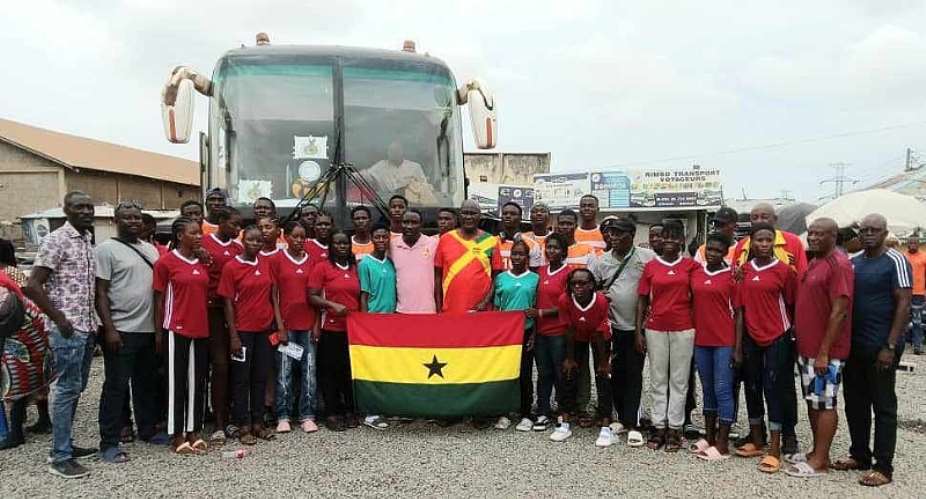 Ghana U-20 volleyball team off on bus to Niger for African qualifying tournament