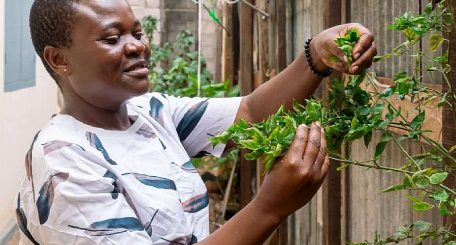 Bibiane now runs a small business in Cameroon making natural cosmetics using skills she learned during the workshop in Algeria. Photo: IOM 2025/Hadjer Bouguerche